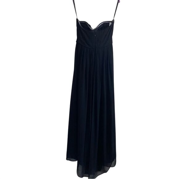 Jenny Yoo Aidan Convertible Strapless Dress Black Size 2 - Picture 6 of 13